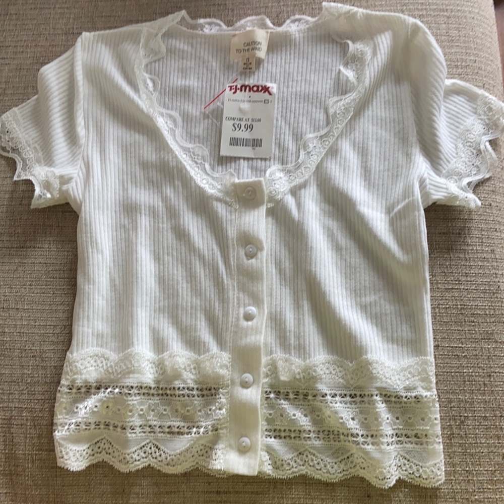 White button top